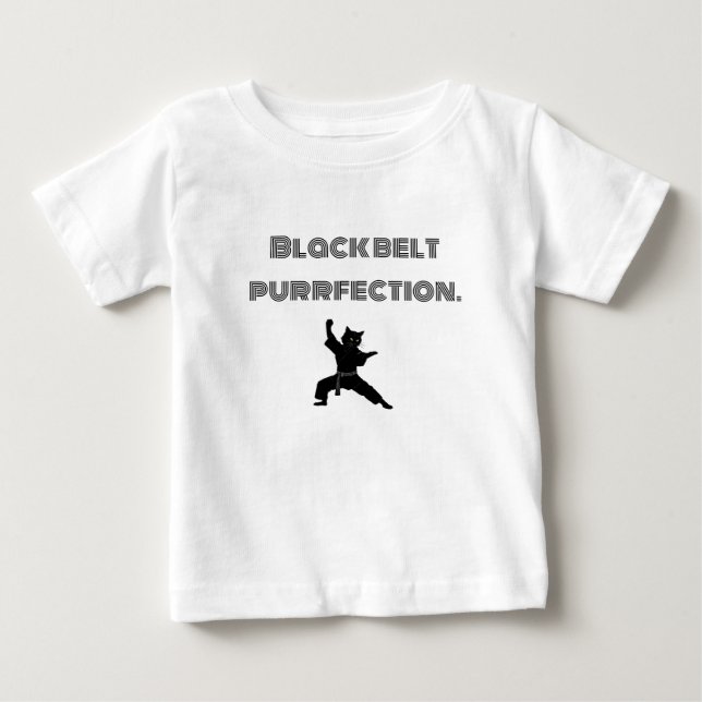 Svarta Bälte T Shirt (Framsida)