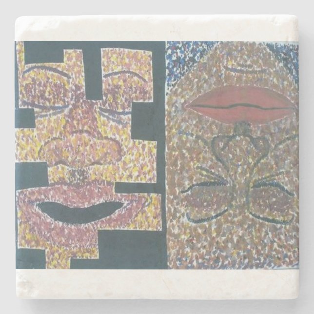 "Svärta" - bordunderlägg Underlägg Sten (Framsidan)