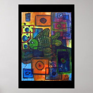 svarta bubblor poster
