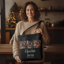Svarta Chokladälskare Etablerade 3 Foto Manus