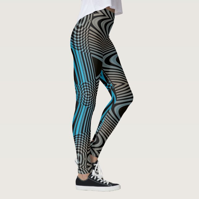 Svarta diamanter -1-Swirl Leggings (Höger)