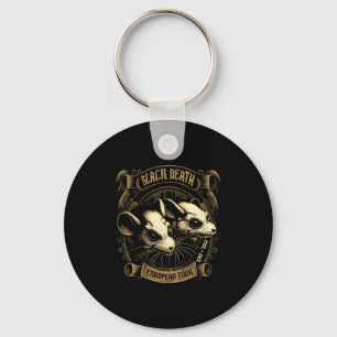 Svarta Döden Europaturné Historia Goth T Shirt Nyckelring