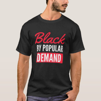 Svarta efter efterfrågan/Svarta liv Matter, Melani T Shirt