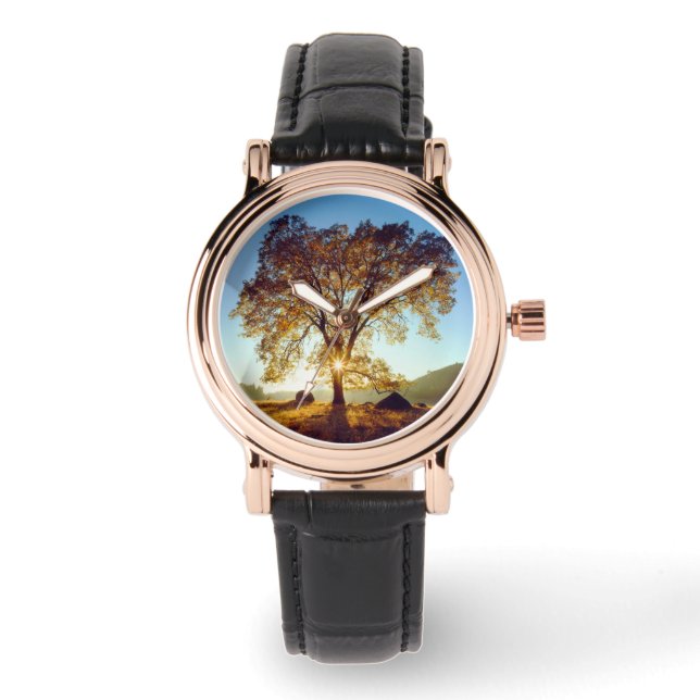 Svarta ekar | Cleveland National Forest, CA Armbandsur (Framsida)