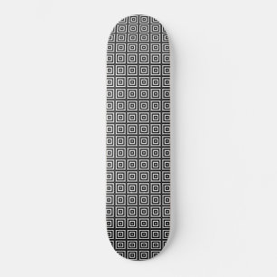 Svarta ekofyrkanter mini skateboard bräda 18,5 cm