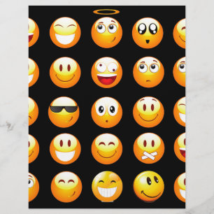 svarta emojis