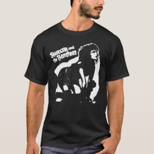 Svarta färg, sexsidiga medlemmar och banskans kon t shirt
