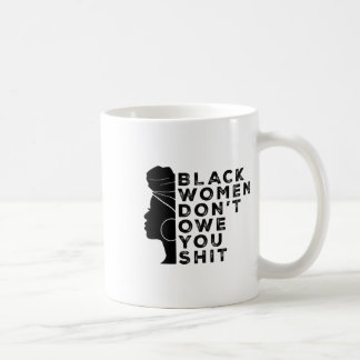 Svarta Feministiska Kvinnors Rättigheter Svarta Kv Kaffemugg