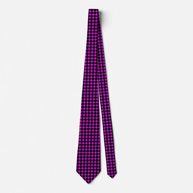 Svarta fläckar - Magenta Slips (Framsida)