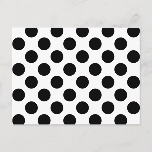 Svarta fläckar vykort (Framsida)