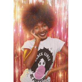 Svarta flickor ska få popplås t shirt