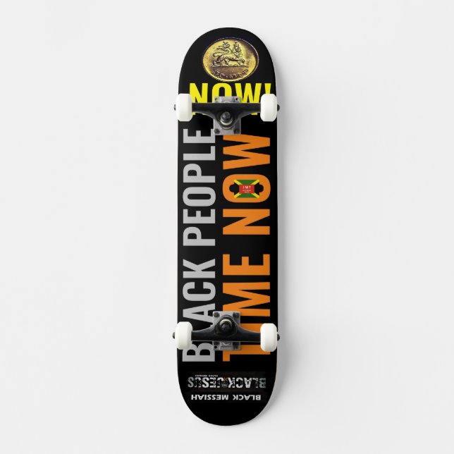 SVARTA FOLK TID NU JMT Skateboard (Framsida)