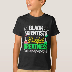 Svarta forskare bevis på storhet Svarta historien  T Shirt