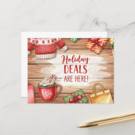 Svarta Fredag och cyber måndag Vykort