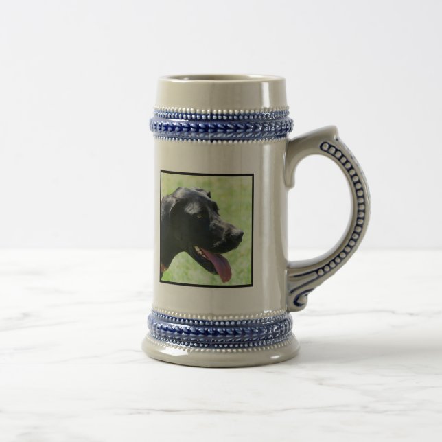 Svarta great dane mugg (Höger)