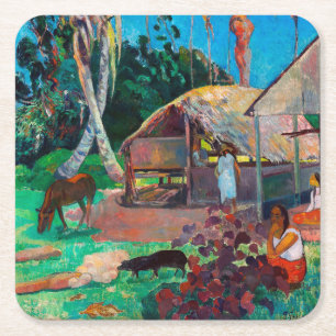 Svarta Grisar, Gauguin Underlägg Papper Kvadrat