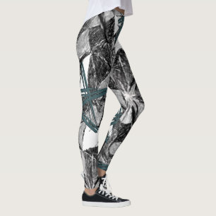 svarta gröna grå leggings lång tonåring