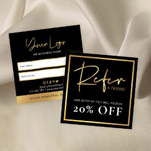 Svarta & Guld är en Logotyp för Friend Lux Glam Bu Rabattkort