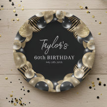 Svarta Guld Ballonger 60-årsdag