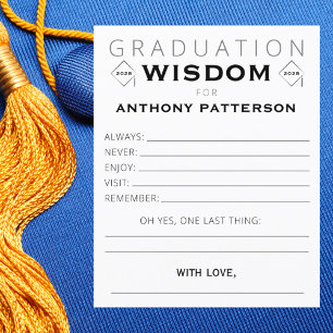 Svarta Guld-gäster med studentfest Wisdom Card