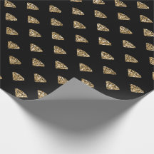 Svarta Guld Glitter-diamanter