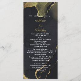 svarta & Guld Marble-program Program