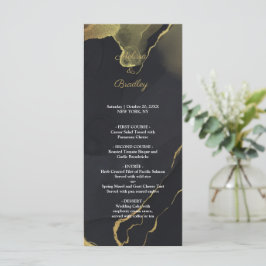 svarta & Guld Marble-program Program