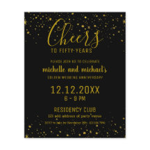 Svarta Guld-ostar till 50 års gyllene årsdag