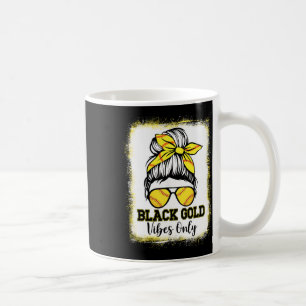 Svarta Guld Vibbar Endast Mjuk Tröja Kvinnor Leopa Kaffemugg