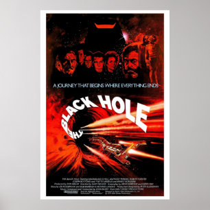 Svarta Hål 1979 Poster