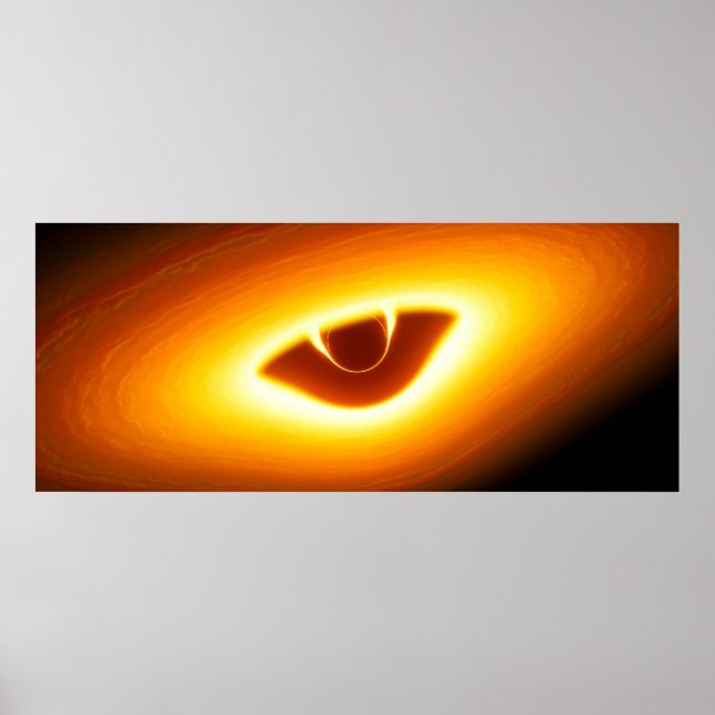 Svarta Hål - det ultimata fenomenon inom den kosme Poster (Framsidan)