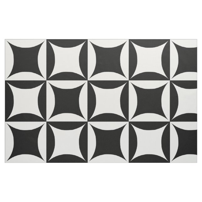 Svarta Hål i Barn Door Mönster Tyg (Fat Quarter)