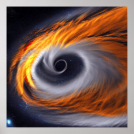 Svarta Hål i rymden Poster