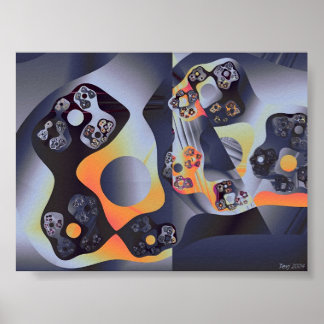 Svarta Hål Sol Poster