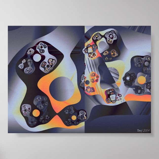 Svarta Hål Sol Poster (Framsidan)