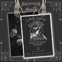 Svarta Halloween-kostymer & Cocktailpresentutbyte
