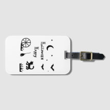 Svarta Happy halloween-skräckscokus