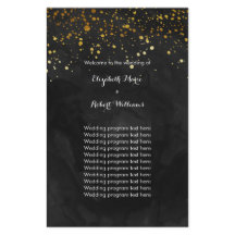 Svarta havet och Faux Guld Glitter