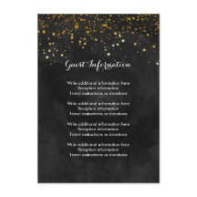 Svarta havet och Faux Guld Glitter