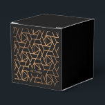 Svarta havet och Guld Eleganten Mönster Presentaskar<br><div class="desc">Svarta havet och Guld Eleganten Mönster</div>