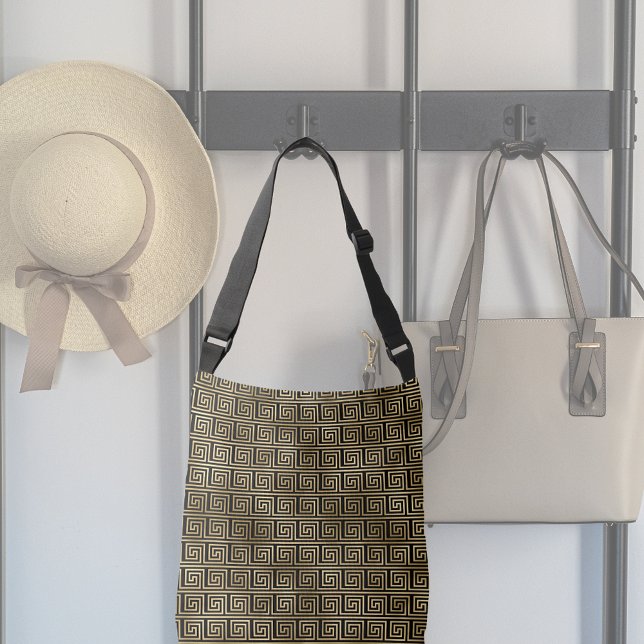 Svarta havet och Guld, Greklands Nyckel Mönster   Axelväska (Skapare uppladdad)