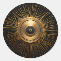 Svarta havet och Guld Occult Evil Öga