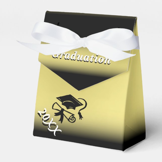 Svarta havet och Guld Studenten Presentaskar (Framsidan Sidan)