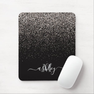 Svarta havet och Silver Glitter Musmatta
