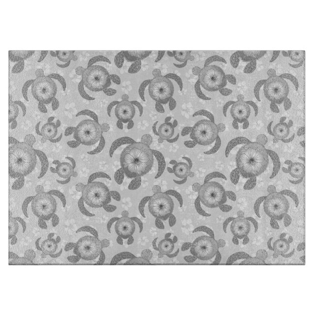 Svarta havets sköldpaddor Hibiscus Flowers (Framsidan)