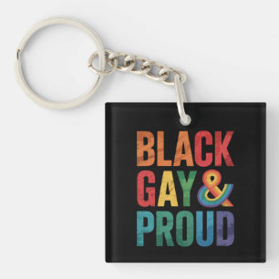 Svarta HBTQ-personer som är stolta och gay