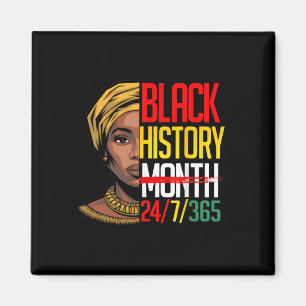 Svarta historiemånaden 247365 Afrikansk Melanin St Magnet