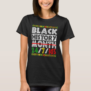 Svarta historiemånaden 247365 Afroamerikansk stolt T Shirt