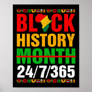 Svarta historiemånaden 247365 Afroamerikanska män Poster