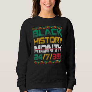 Svarta historiemånaden 247365 Present Stolthet Afr T Shirt